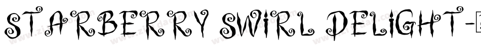 Starberry Swirl Delight字体转换